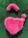 SHEIN Bolso con pelusa, bolso de mano con forma de corazón esponjoso para mujeres - Quierox - Tienda Online