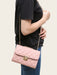 SHEIN Bolso Cruzado De Solapa Cuadrada Con Cadena Metálica Con Hebilla - Quierox - Tienda Online