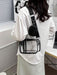 Shein Bolso cruzado transparente de 2 piezas con monedero, bolso cuadrado de PVC, bolso de playa de verano - Quierox - Tienda Online
