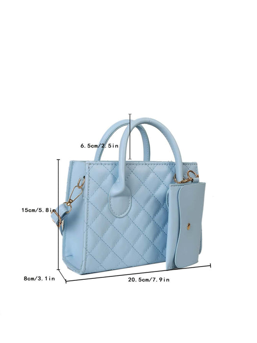 Shein Bolso cuadrado con detalle de costura y monedero - Quierox - Tienda Online