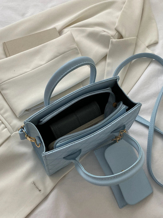 Shein Bolso cuadrado con detalle de costura y monedero - Quierox - Tienda Online