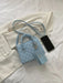 Shein Bolso cuadrado con detalle de costura y monedero - Quierox - Tienda Online
