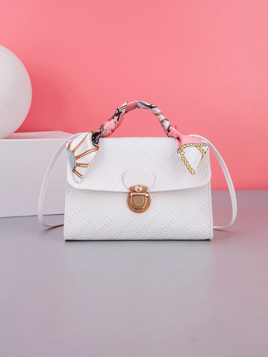 SHEIN bolso cuadrado de mano con patrón trenzado de moda para mujeres - Quierox - Tienda Online