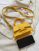 Shein Bolso cuadrado pequeño, elegante, informal, con cierre de cordón - Quierox - Tienda Online