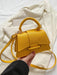 Shein Bolso cuadrado pequeño, elegante, informal, con cierre de cordón - Quierox - Tienda Online