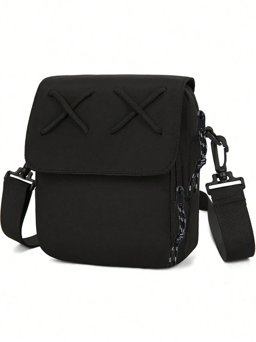 Shein Bolso de hombro casual de moda para hombre cruzado de estilo escolar - Quierox - Tienda Online