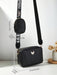 SHEIN Bolso de hombro con mariposa para mujer, bolso cruzado acolchado, monedero pequeño. - Quierox - Tienda Online