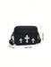 SHEIN Bolso de hombro diagonal con estampado de cruz - Quierox - Tienda Online
