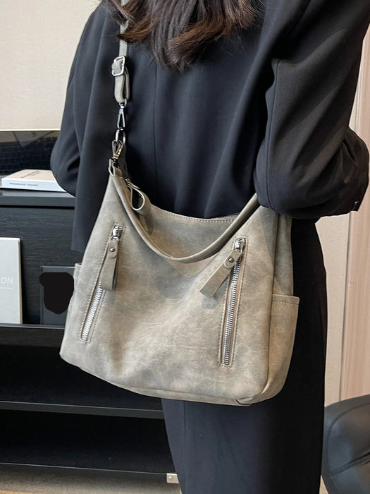 SHEIN Bolso de hombro versátil, moderno y de gran capacidad, mate - Quierox - Tienda Online