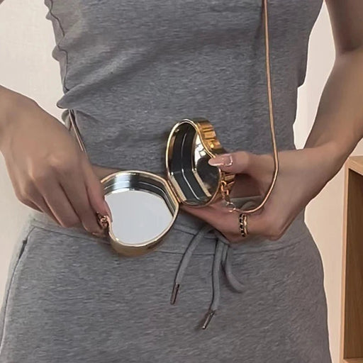Shein Bolso de lápiz labial para mujer, bandolera de acrílico de alta calidad, minibolso cruzado de diseñador - Quierox - Tienda Online