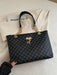 SHEIN Bolso de mano de gran capacidad para mujer,vintage - Quierox - Tienda Online