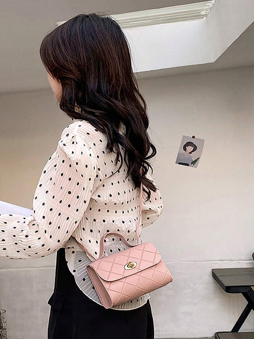 SHEIN Bolso de mano de moda para mujer, bolso de hombro, bandolera, mini bolso - Quierox - Tienda Online