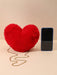 SHEIN Bolso de mano de peluche con forma de corazón - Quierox - Tienda Online