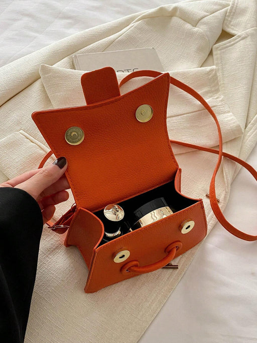 SHEIN Bolso de mano pequeño cuadrado, mini, de color liso - Quierox - Tienda Online