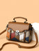 Shein Bolso de mano retro minimalista con cierre abatible y detalles metálicos - Quierox - Tienda Online