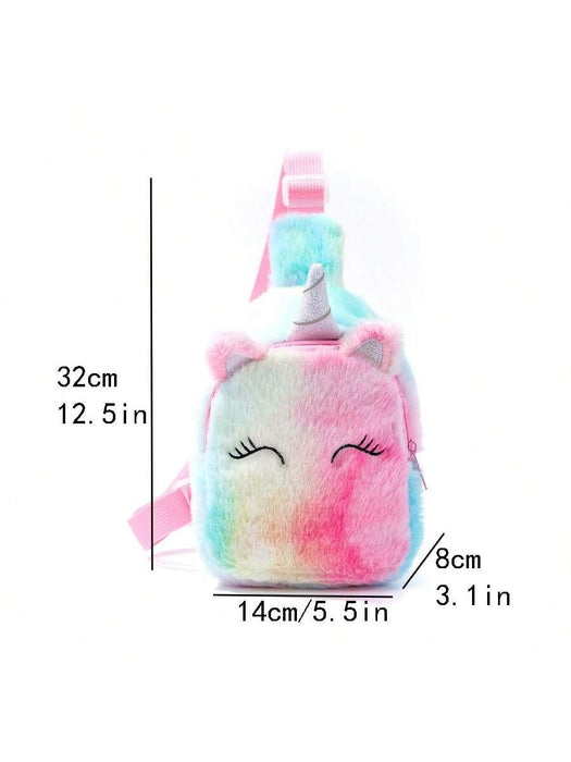 Shein Bolso de pecho para niños con dibujos de unicornios - Quierox - Tienda Online