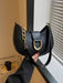 SHEIN Bolso estilo hobo ligero, informal, con cremallera pequeña - Quierox - Tienda Online