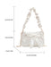 SHEIN Bolso ligero e informal con lazo fruncido.Bolso con lazo para mujer. - Quierox - Tienda Online