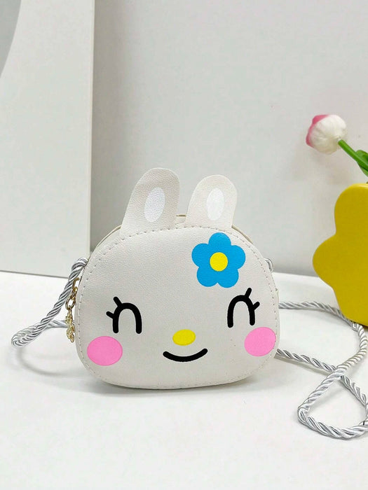 Shein Bolso novedoso con diseño de conejo para niñas, de PU, lindo - Quierox - Tienda Online