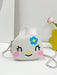 Shein Bolso novedoso con diseño de conejo para niñas, de PU, lindo - Quierox - Tienda Online