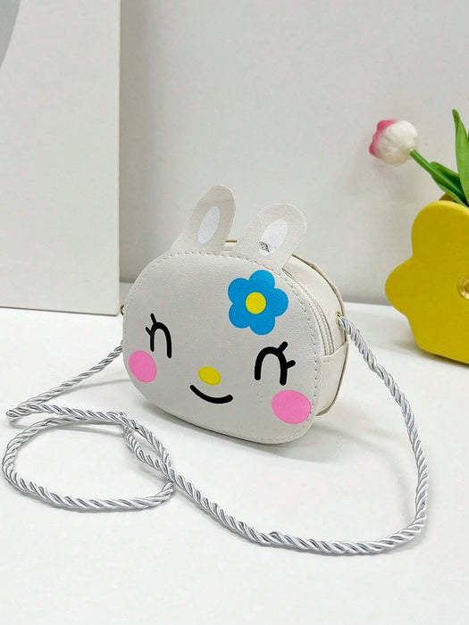 Shein Bolso novedoso con diseño de conejo para niñas, de PU, lindo - Quierox - Tienda Online