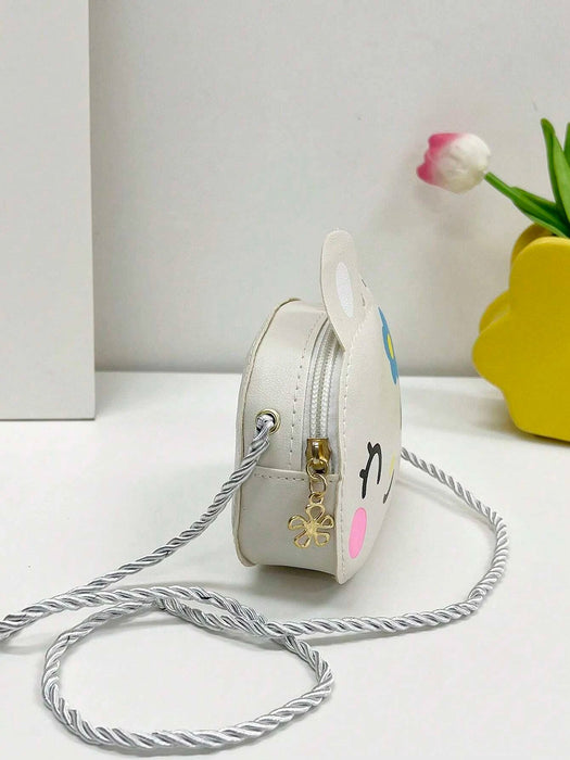 Shein Bolso novedoso con diseño de conejo para niñas, de PU, lindo - Quierox - Tienda Online