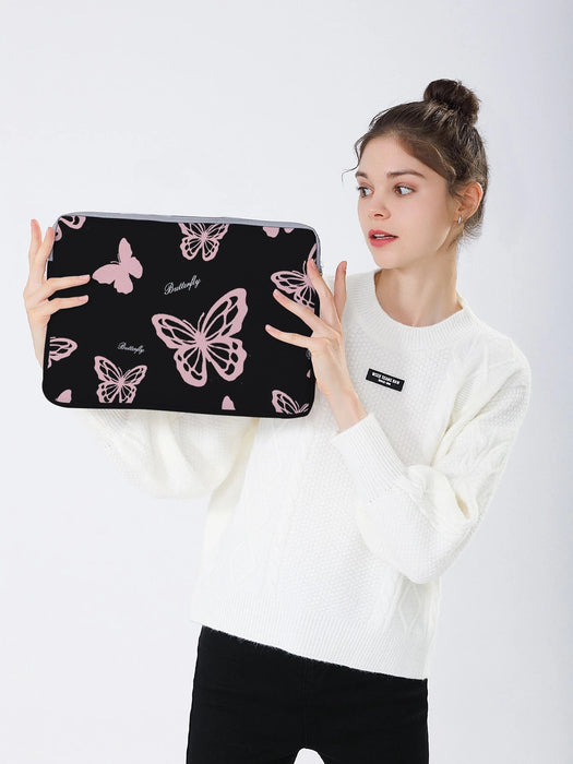 SHEIN Bolso para portátil con estampado de mariposas - Quierox - Tienda Online