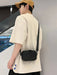 Shein Bolso tipo caja para hombre, bandolera, bandolera, bolso cuadrado pequeño, cartera impermeable - Quierox - Tienda Online