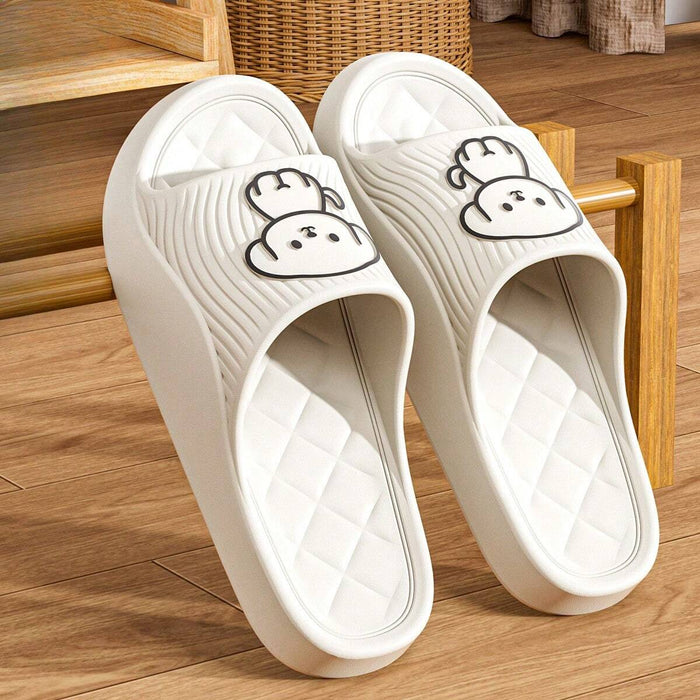 SHEIN Bonitas pantuflas de perro con dibujos animados para mujer, de una sola pieza de EVA - Quierox - Tienda Online