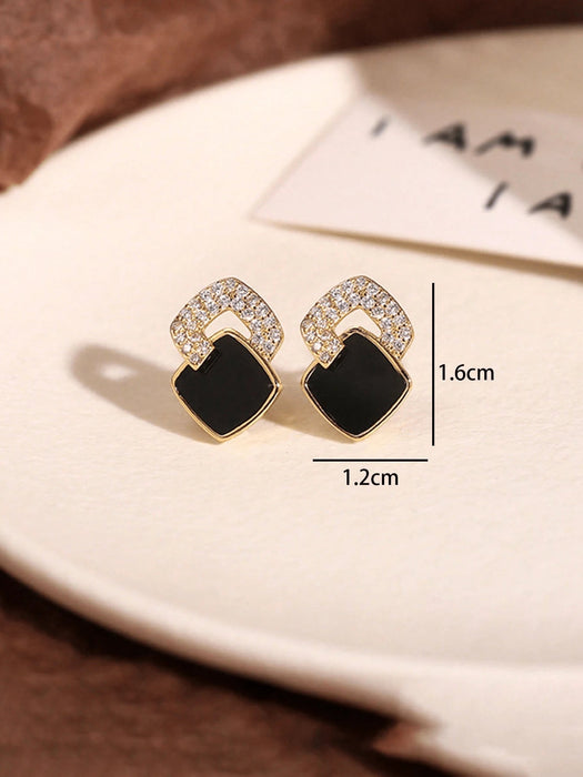 SHEIN Bonitos Pendientes geométricos - Quierox - Tienda Online