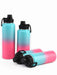 Shein Botella deportiva de acero inoxidable con aislamiento al vacío y color degradado, 1100ml - Quierox - Tienda Online