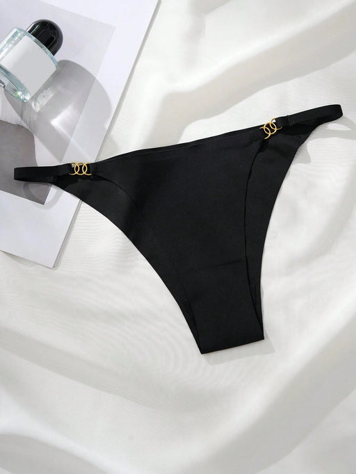 Shein Braguita sexy invisible con cadena - Quierox - Tienda Online