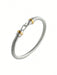 Shein Brazalete de acero inoxidable con forma de gancho y cable giratorio - Quierox - Tienda Online