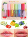 SHEIN Brillo de labios hidratante y nutritivo con sabor a fruta y que cambia de color CmaaDu - Quierox - Tienda Online