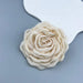 Shein Broche de camelia con encaje plisado vintage elegante francés para mujer, accesorios de boda - Quierox - Tienda Online