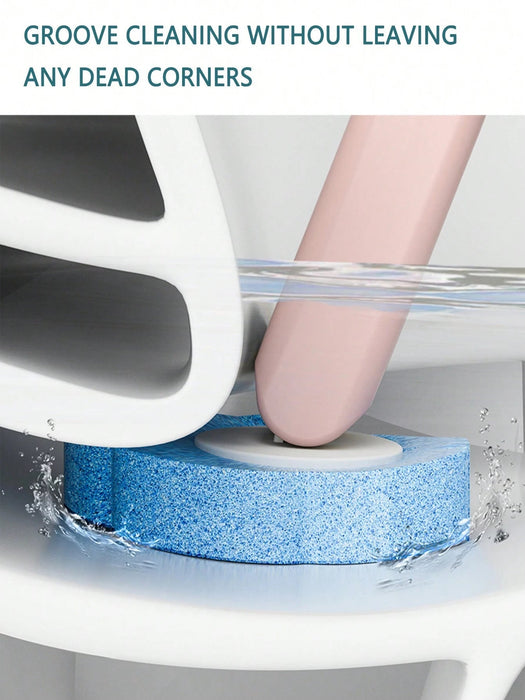 SHEIN Cabezal de repuesto para cepillo de limpieza de inodoro desechable con aroma a limón amarillo - Quierox - Tienda Online