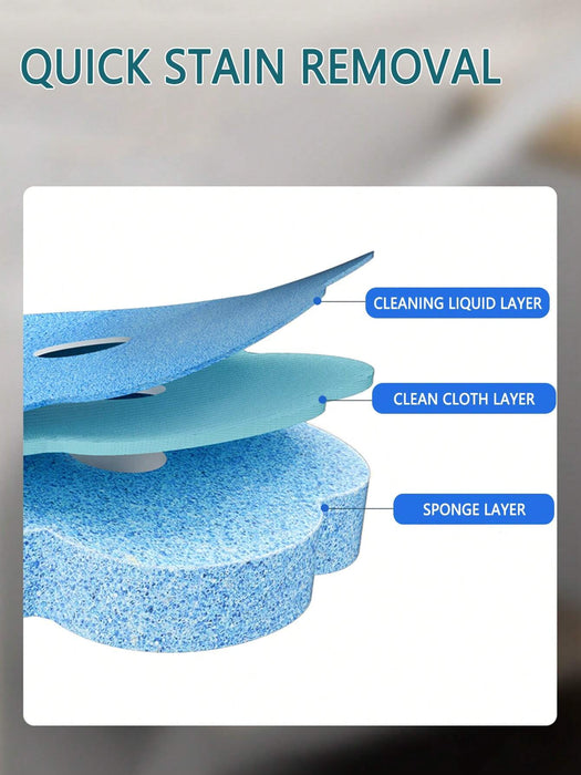 SHEIN Cabezal de repuesto para cepillo de limpieza de inodoro desechable con aroma a limón amarillo - Quierox - Tienda Online