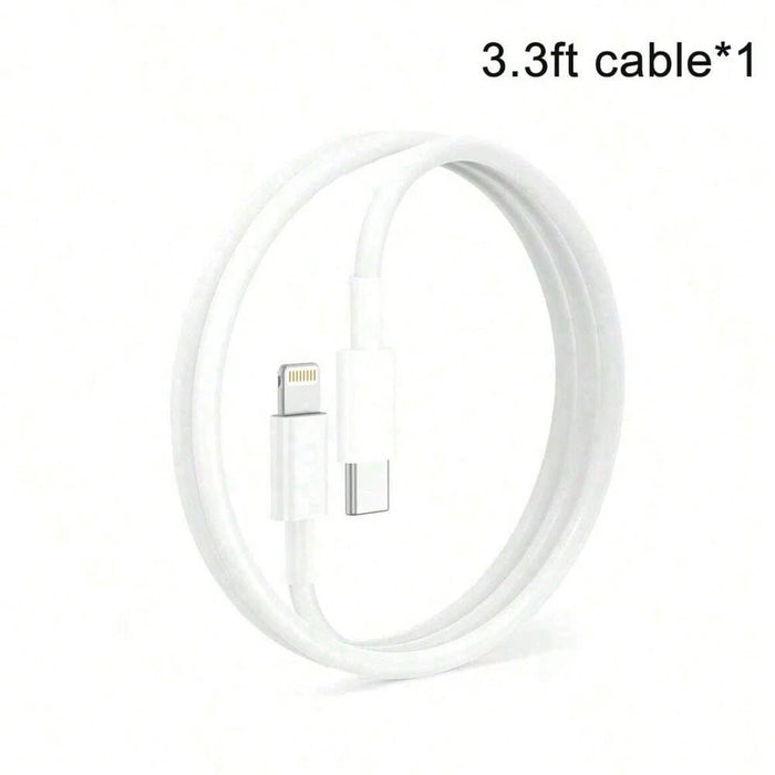 Shein Cable de datos de carga rápida compatible con iPhone de 3.3ft - Quierox - Tienda Online