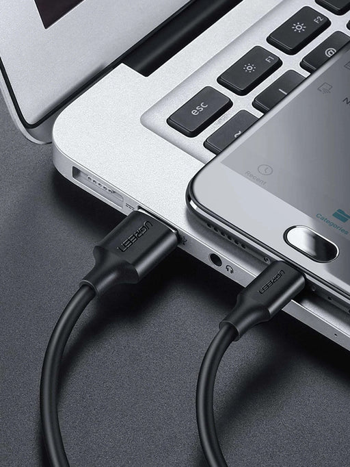 Shein Cable micro USB UGREEN Cable de datos USB de carga rápida para tableta Android - Quierox - Tienda Online