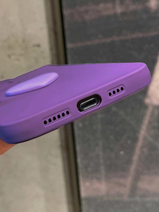 Shein Caja del teléfono de la decoración del corazón 3D compatible con iPhone 7p/8p - Quierox - Tienda Online