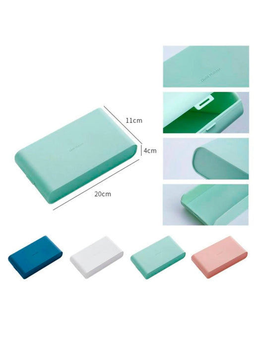 Shein Caja para organizar lápices,plumas, etc de plástico bonita cute, azul, 1 ud. - Quierox - Tienda Online