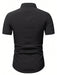 Shein Calvornis Camisa formal de hombre de color liso con botones - Quierox - Tienda Online