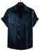 SHEIN Camisa casual de manga corta con botones delanteros para hombre NEOREFINED - Quierox - Tienda Online