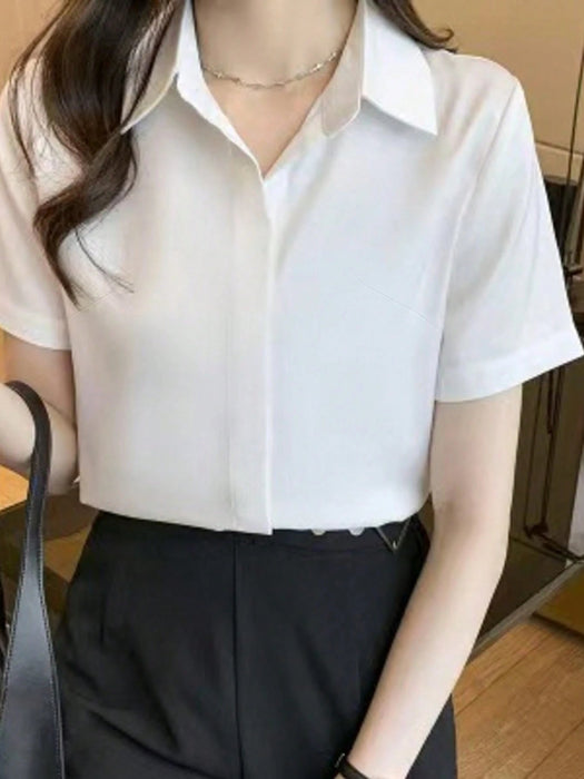 SHEIN Camisa casual de primavera para mujer de estilo elegante - Quierox - Tienda Online