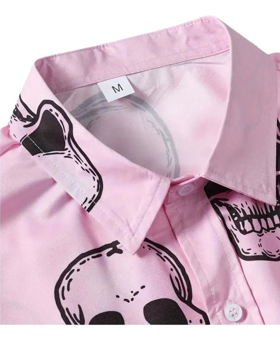 Shein Camisa con diseño de Calavera Cráneos - Quierox - Tienda Online