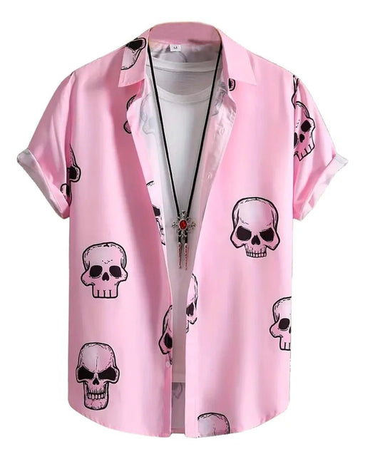 Shein Camisa con diseño de Calavera Cráneos - Quierox - Tienda Online