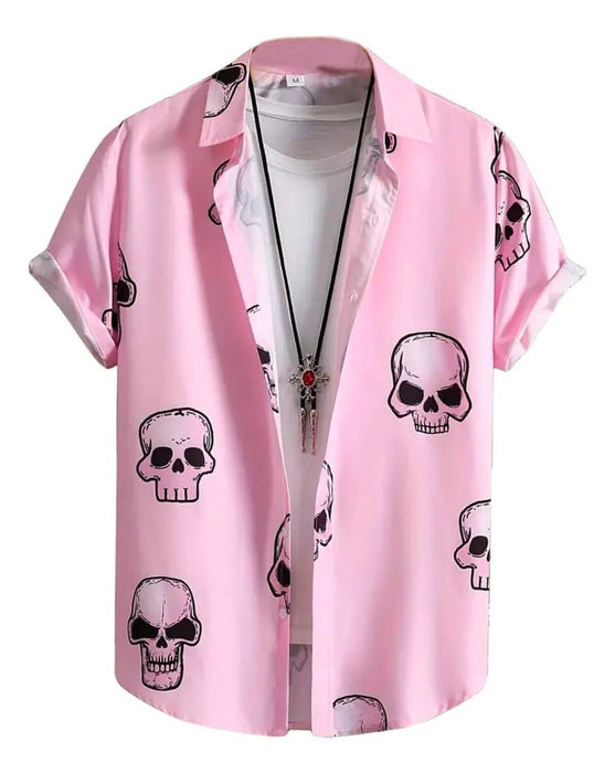 Shein Camisa con diseño de Calavera Cráneos - Quierox - Tienda Online
