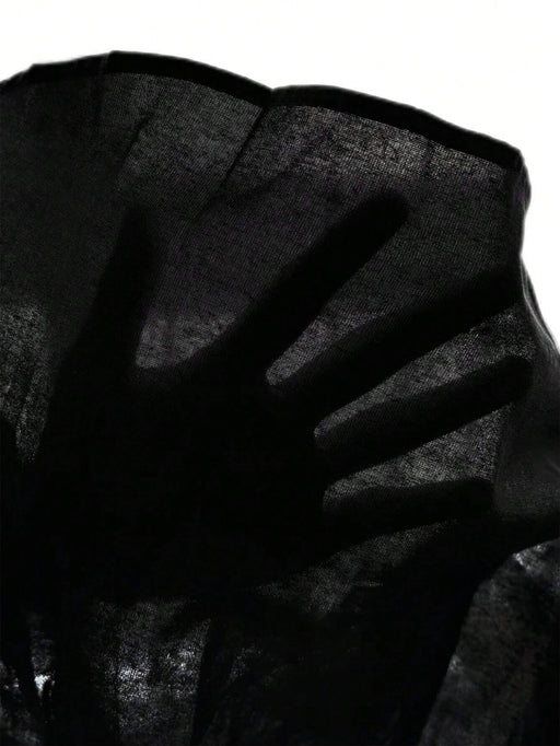 Shein Camisa de algodón con botones lisos para hombre de Manfinity Basics - Quierox - Tienda Online