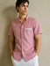 Shein Camisa de manga corta con botones y cuello alto para hombre de HIMLAND, Old Money - Quierox - Tienda Online