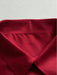 SHEIN Camisa de manga larga con cuello mao de unicolor - Quierox - Tienda Online